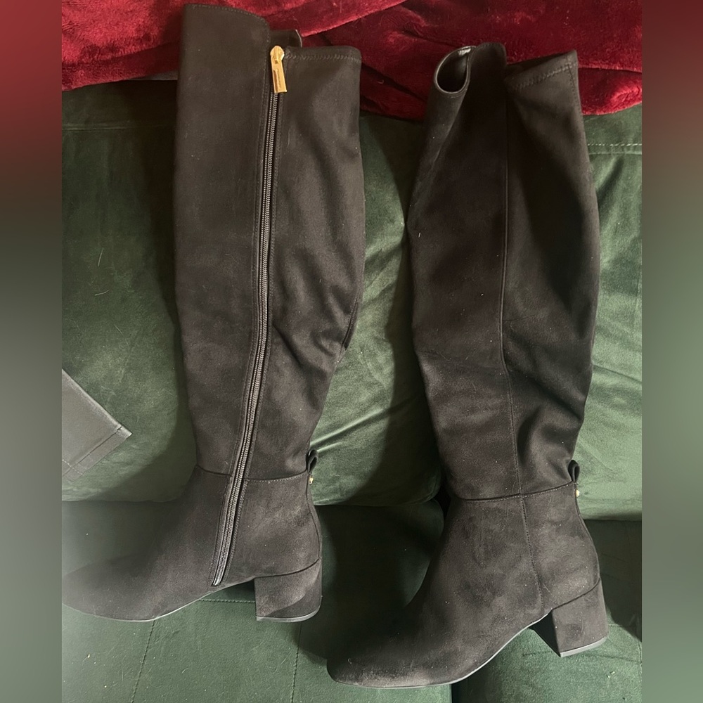 Michael Kors Black Over the Knee Boots